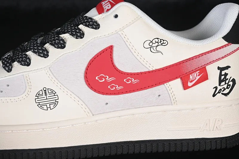 All categories Nk Air Force 1 Air Force series Nk Air Force 1 Low Air Force low-top Nike Air Force 1'07 Low Year of the Horse limited edition Air Force 1 low-top casual sneakers QW5288-135